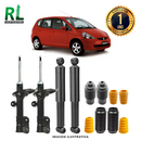 Kit Completo de Amortecedores Dianteiros e Traseiros Honda Fit  2003 a 2008 - Remanufaturado. Com Kits Batentes e Guarda-pó