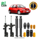 Kit Completo de Amortecedores Dianteiros e Traseiros Gol Bola G2 G3 G4 1998 a 2014 - Remanufaturado. Com Kits Batentes e Guarda-pó