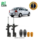 Amortecedores Dianteiros Corsa Sedan 1997 A 2005, com kits de Batente e Guarda-pó, - Remanufaturado