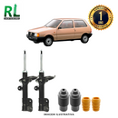 Amortecedores Dianteiros Uno Antigo 1990 a 1994, com kits de Batente e Guarda-pó, - Remanufaturado