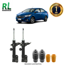 Amortecedores Dianteiros Prisma 2013 A 2018, com kits de Batente e Guarda-pó, - Remanufaturado