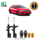 Amortecedores Dianteiros Honda Civic 2006 a 2011, com kits de Batente e Guarda-pó, - Remanufaturado