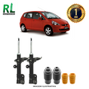 Amortecedores Dianteiros Honda Fit  2003 a 2008, com kits de Batente e Guarda-pó, - Remanufaturado