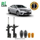 Amortecedores Dianteiros Corolla 2009 a 2014, com kits de Batente e Guarda-pó, - Remanufaturado