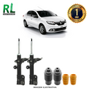Amortecedores Dianteiros Logan 2014 a 2019, com kits de Batente e Guarda-pó, - Remanufaturado