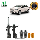 Amortecedores Dianteiros Grand Siena 2012 a 2021, com kits de Batente e Guarda-pó, - Remanufaturado
