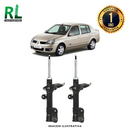 Amortecedor Dianteiro Clio 1.0 Pé Inclinado 2011 a 2012, Remanufaturado O Par