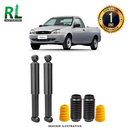 Amortecedores Traseiros Courier até 2001, com kits de Batente e Guarda-pó, Remanufaturado